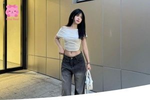 các kiểu áo phông nữ đẹp