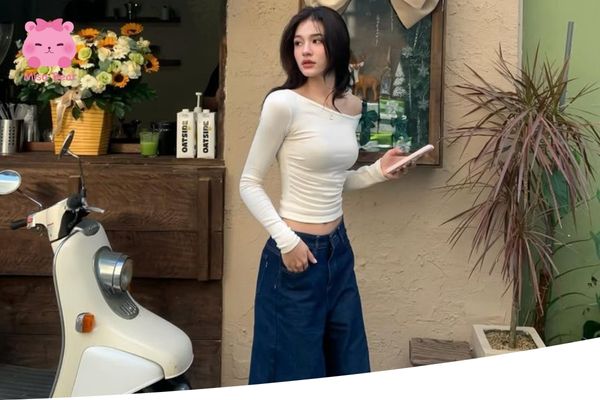 các kiểu áo phông nữ đẹp